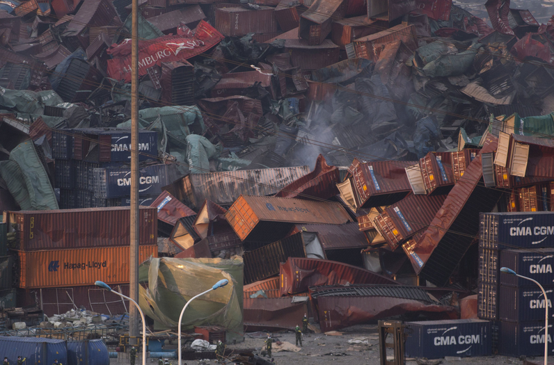 Damaged Containers