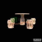 Stone Table and Chair&mdash; HTGT-002