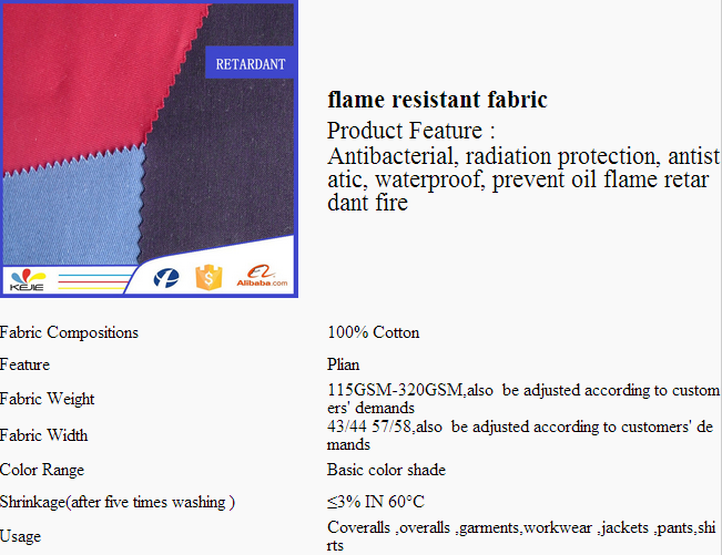 Flame Retardant Fabric