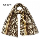 Animal print scarf