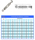 Commercial Type Turnbuckle