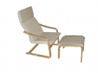 New Kinsta chair +footstool