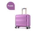 Purple Aluminum Luggage
