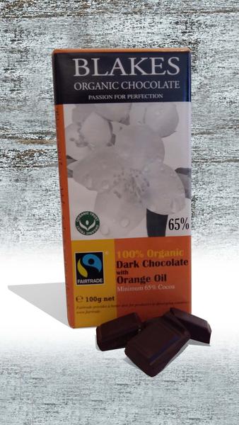 Dark Chocolate with Orange Oil 65%