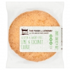 Lime & Coconut Cookie