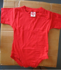 Baby jumpsuit—red