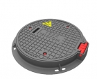 Ductile Iron Heavy Duty Manhole Cover Set Non Ventilated &Oslash; 810, D400