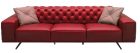 Imported Leather Sofa （068-35-17201）