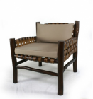 Chester Teak Log Arm Chair— DC 472