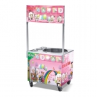 Gas Cotton Candy Machine With Cabinet