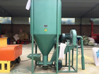 Feed crusher and mixer