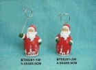 Ceramic santa claus