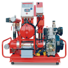 Horizontal Electric Pump Mounted To Firefighting