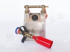Semi-fixed (lightweight) foam fire extinguishing device
