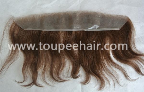 Virgin remy blond hairpiece hair replacement for women