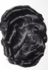 6 inch full swiss lace curl indian remy hairpiece unit