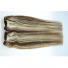 Mix color flip in hair extension