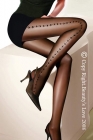 sexy pantyhose with side hearts 9062