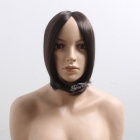 China synthetic hair toupee supplier wholesale straight black toupee for man or women