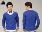 Men long sleeve V-neck Sweater-34446