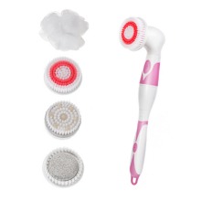 Electric Body Cleansing Brush Sets Massager Unisex With Long Handle