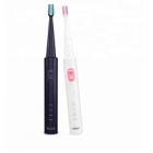 ABS OEM Black Waterproof Battery Operated Sonic Electric Toothbrush For Adult