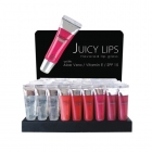 Juicy lips-fruit flavored gloss