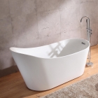 60″ Acrylic Slipper Freestanding Tub