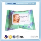 Lady Facial Wet Wipe with Plastic Lid