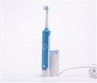 Electric toothbrush with brush heads holder