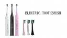 Ultraphonic electric automatic toothbrush with replacement brush heads