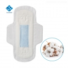 Ultra Thin Soft Cotton Day Time Use Lady Menstrual Sanitary napkin pad with blue chips