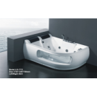 Corner bathtub with massage function