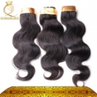 New Arrival Top Quality Unprocessed Human Hair Extension Body wave3 pcs / lot