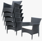 Wicker stackable chair-CH-C009