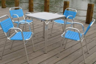 Aluminum table and chair-(CH-T064 CH-C113 )