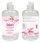 Sakura Hand Sanitizer Gel - 16.9 FL OZ (500ML)