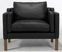 B&Oslash;RGE MOGENSEN 2211 ONE SEATER SOFA