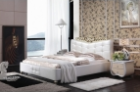 2014 modern bedroom furniture high quality leather on sale