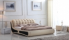 leather bedroom furniture beige color