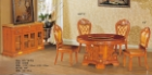 classic style dinning room table and chairs
