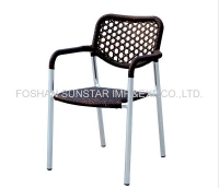 Aluminium Wicker Chair (L81510)