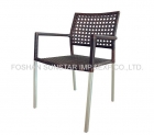 Aluminium Wicker Chair (L81508)
