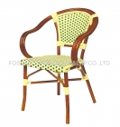 Aluminium Wicker Chair (L 81513)
