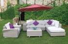 Wicker sofa set - HYS131022