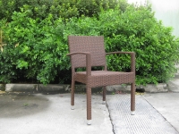 Chair Alu+Rattan (SMT-B8044)