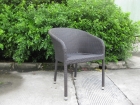 Chair Alu+Rattan (SMT-B8046)