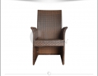 Garden Furniture High Backrest Rattan Chair for Outdoor (HJGF0030)