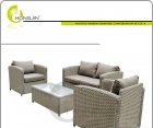 Stylish 4pcs Garden Rattan Furniture Set (HJGF063)