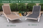 Brushed Aluminum Chaise Lounge (BZ-BR020，BR020-1)